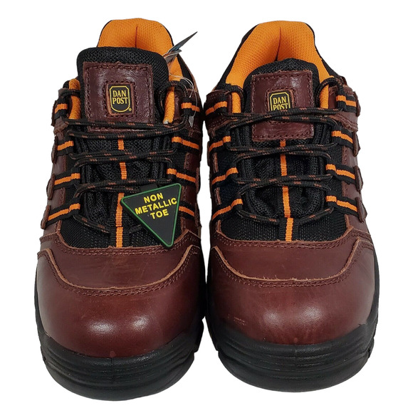 Dan Post Blue Ridge DP63783 Men's Sz 9M Oxblood Brown Leather Hiking Shoes - Picture 2 of 9